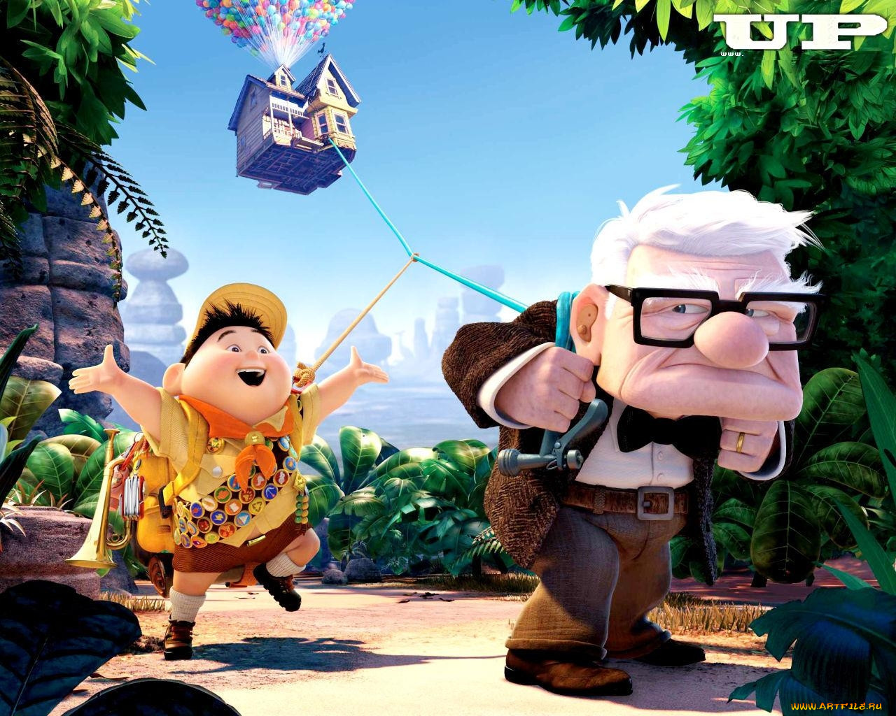 , up